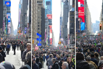 New York’ta protesto dalgası... “Savaşa, Krala ve ICE’a hayır” yürüyüşü