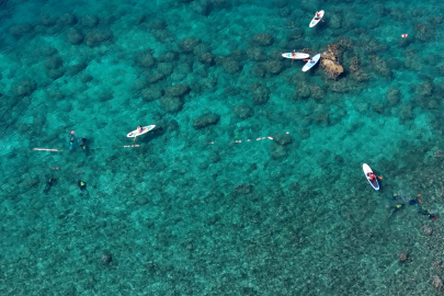 Antalya Muratpaşa’da deniz dibi temizliği